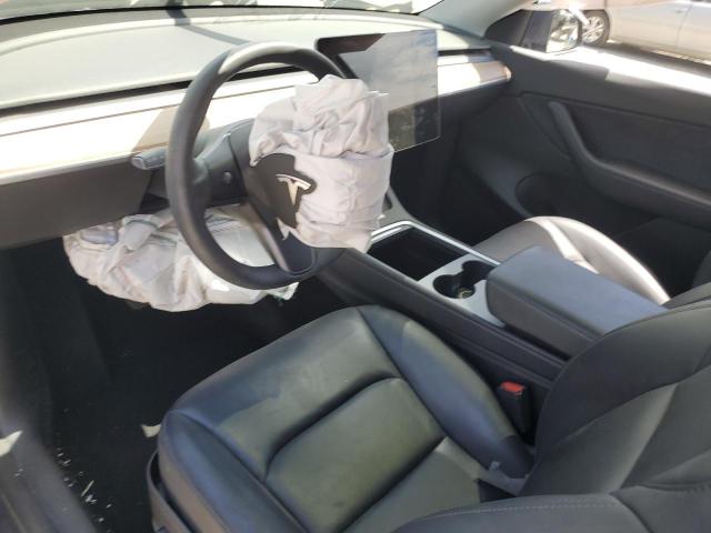 5YJYGDEEXMF208498 - 2021 TESLA MODEL Y GRAY photo 8