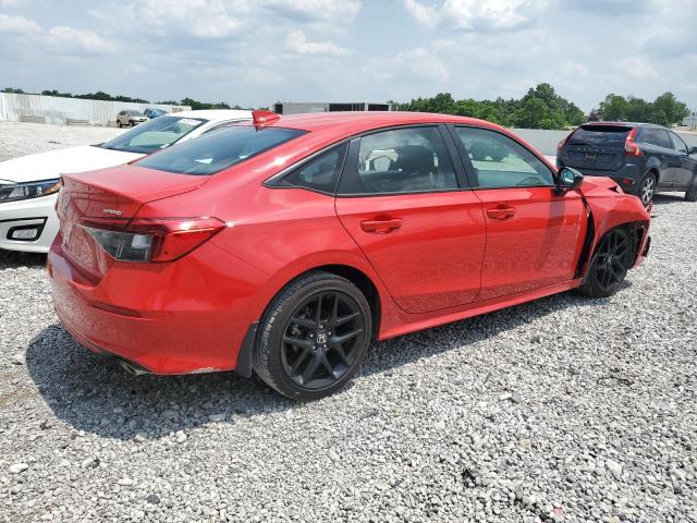 2HGFE2F55RH567244 - 2024 HONDA CIVIC SPORT RED photo 3