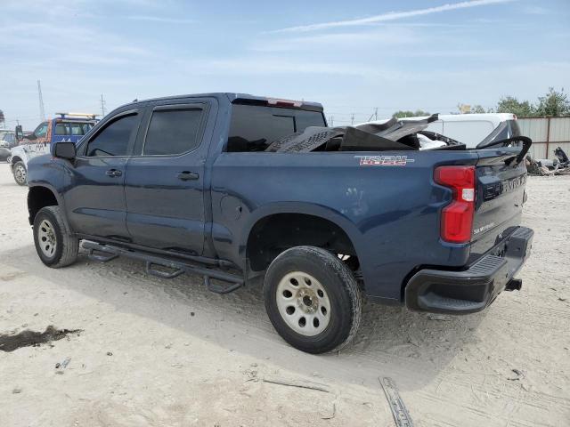 3GCPYFED7LG110050 - 2020 CHEVROLET SILVERADO K1500 LT TRAIL BOSS BLUE photo 2