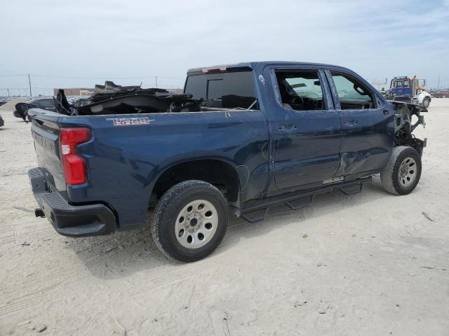 3GCPYFED7LG110050 - 2020 CHEVROLET SILVERADO K1500 LT TRAIL BOSS BLUE photo 3