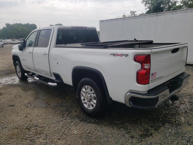 1GC1YNEY2MF157394 - 2021 CHEVROLET 2500 HD K2500 HEAVY DUTY LT WHITE photo 2