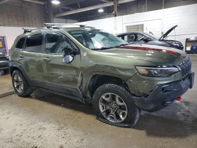 1C4PJMBX2KD433487 - 2019 JEEP CHEROKEE TRAILHAWK 绿色 照片 4