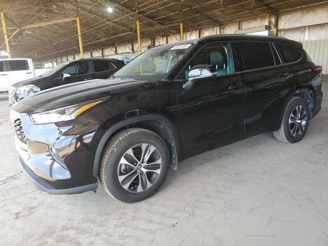 5TDHZRBH9MS110841 - 2021 TOYOTA HIGHLANDER XLE BLACK photo 1