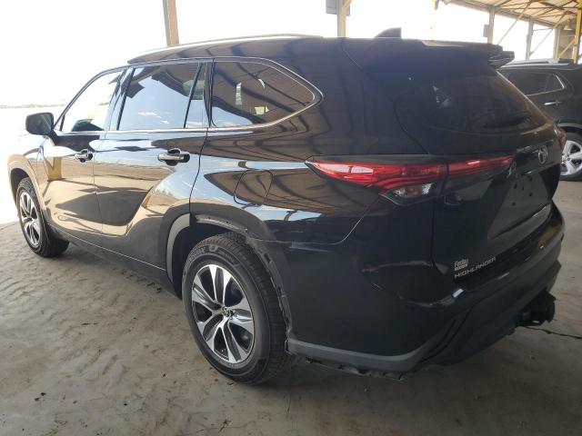 5TDHZRBH9MS110841 - 2021 TOYOTA HIGHLANDER XLE BLACK photo 2
