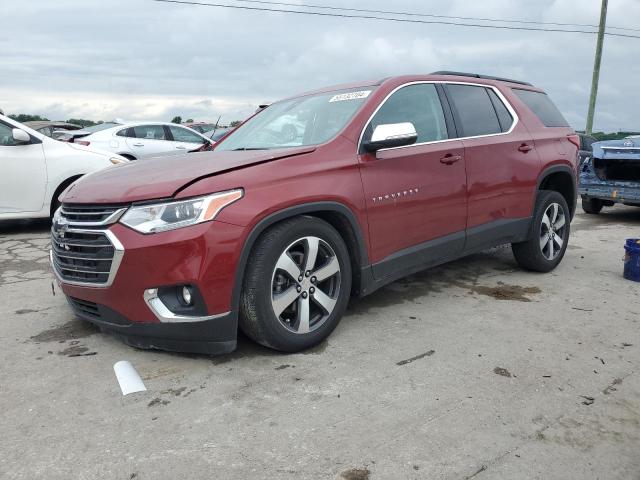 1GNERHKW8MJ136069 - 2021 CHEVROLET TRAVERSE 4 LT MAROON photo 1