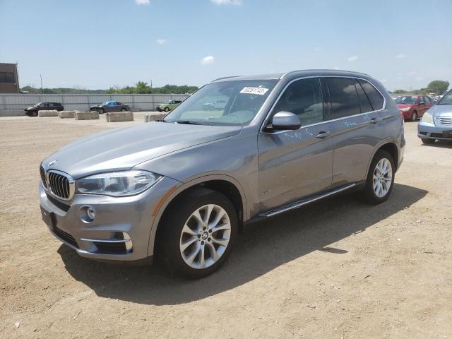 5UXKS4C58F0N07642 - 2015 BMW X5 XDRIVE35D GRAY photo 1