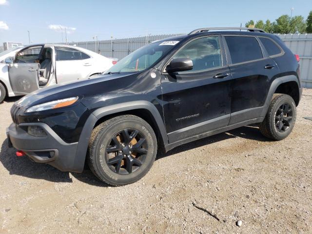 1C4PJMBS2HW605034 - 2017 JEEP CHEROKEE TRAILHAWK შავი ფოტო 1
