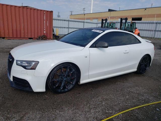 WUAC6BFR2DA902181 - 2013 AUDI RS5 WHITE photo 1