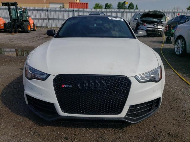 WUAC6BFR2DA902181 - 2013 AUDI RS5 WHITE photo 5