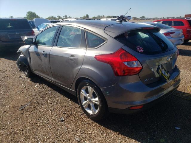 1FADP3K24EL204793 - 2014 FORD FOCUS SE GRAY photo 2