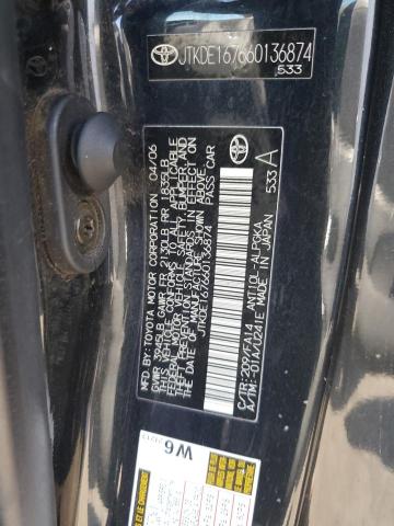 JTKDE167660136874 - 2006 TOYOTA SCION TC Qara foto 12