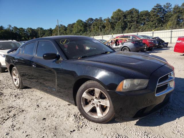 2C3CDXBG1EH107974 - 2014 DODGE CHARGER SE BLACK photo 1