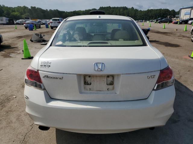 1HGCP36818A085297 - 2008 HONDA ACCORD EXL WHITE photo 6