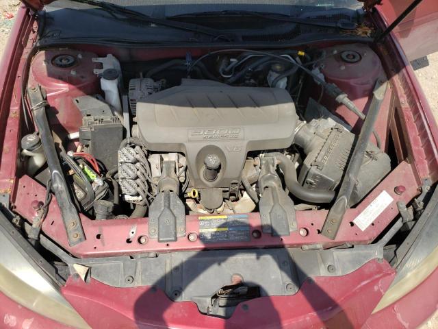 2G2WP552261119473 - 2006 PONTIAC GRAND PRIX 勃艮第红 照片 11
