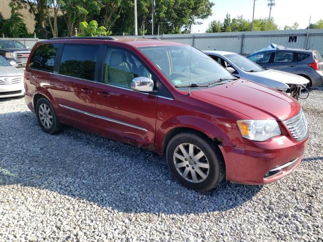 2A4RR8DG3BR749641 - 2011 CHRYSLER TOWN & COU TOURING L RED photo 4