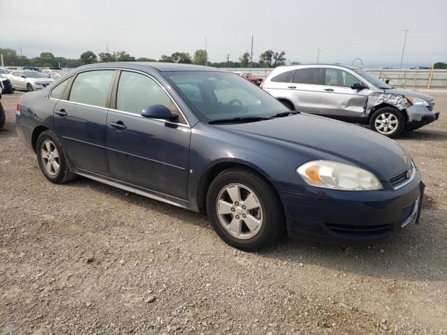 2G1WT57K991172981 - 2009 CHEVROLET IMPALA 1LT BLUE photo 4