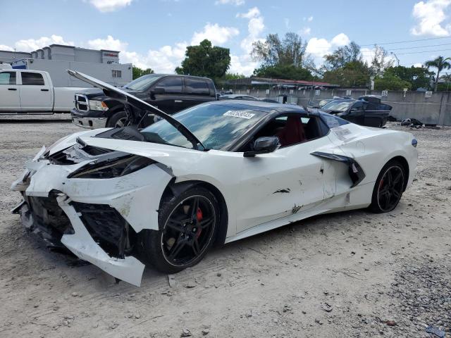 1G1YA3D47M5119941 - 2021 CHEVROLET CORVETTE STINGRAY 1LT WHITE photo 1