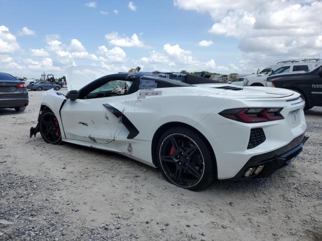 1G1YA3D47M5119941 - 2021 CHEVROLET CORVETTE STINGRAY 1LT WHITE photo 2