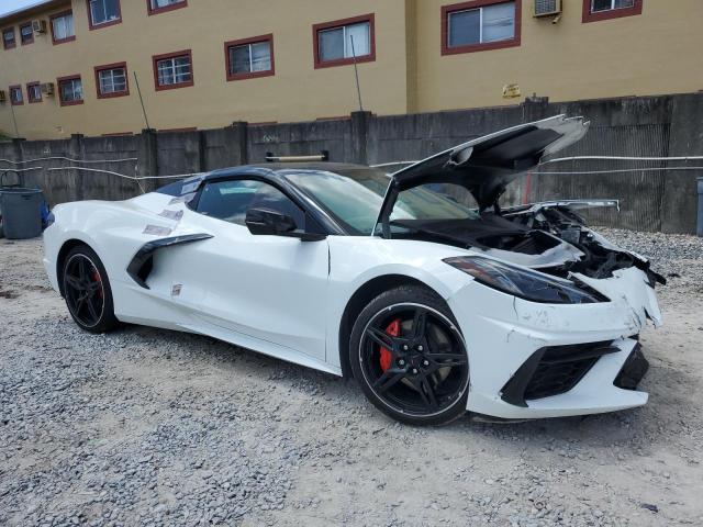 1G1YA3D47M5119941 - 2021 CHEVROLET CORVETTE STINGRAY 1LT WHITE photo 4