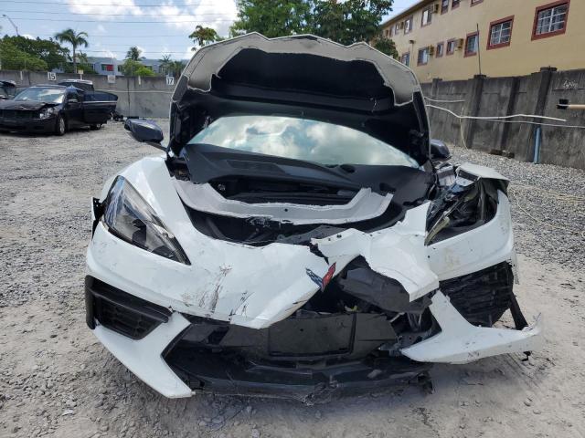 1G1YA3D47M5119941 - 2021 CHEVROLET CORVETTE STINGRAY 1LT WHITE photo 5