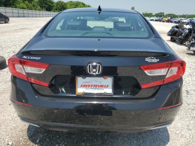 1HGCV1F5XNA000582 - 2022 HONDA ACCORD EXL 黑色 照片 6