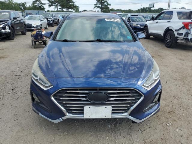 5NPE24AF8KH738886 - 2019 HYUNDAI SONATA SE BLUE photo 5