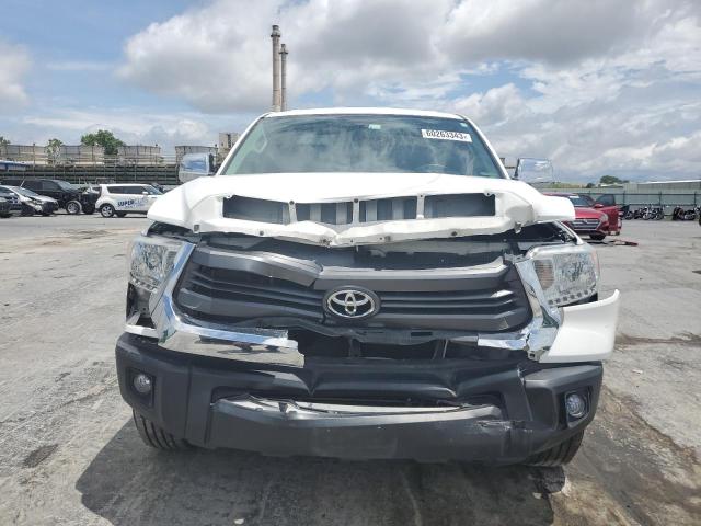 5TFRU5F14EX032067 - 2014 TOYOTA TUNDRA DOUBLE CAB SR/SR5 WHITE photo 5