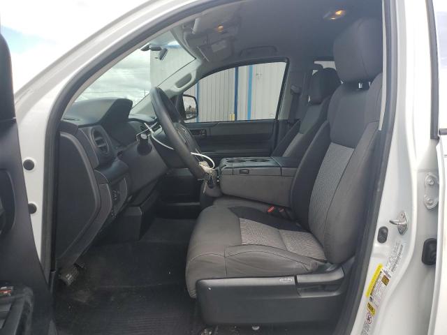 5TFRU5F14EX032067 - 2014 TOYOTA TUNDRA DOUBLE CAB SR/SR5 WHITE photo 7