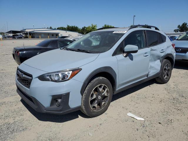 JF2GTADC6JH311937 - 2018 SUBARU CROSSTREK PREMIUM GRAY photo 1