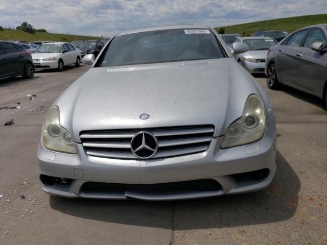 WDDDJ76X86A031811 - 2006 MERCEDES-BENZ CLS 55 AMG SILVER photo 5