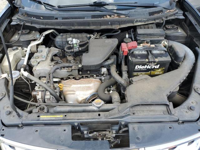 JN8AS5MT5CW605332 - 2012 NISSAN ROGUE S BLACK photo 11