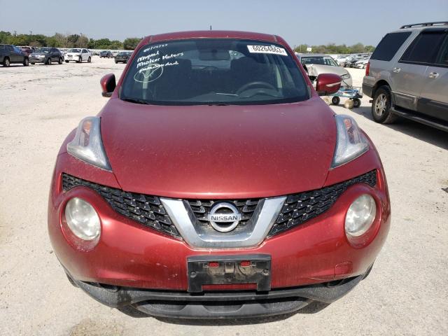 JN8AF5MR0GT606100 - 2016 NISSAN JUKE S RED photo 5