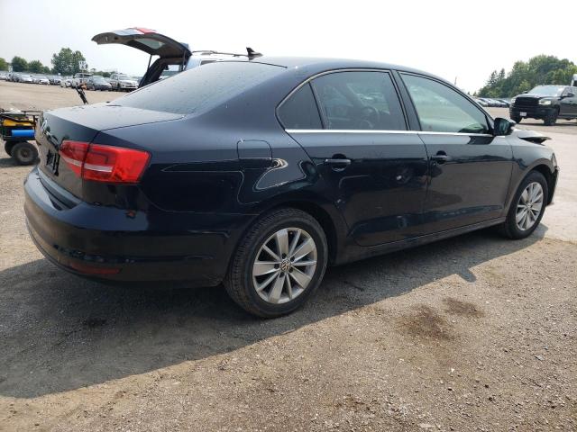 3VW2K7AJ1FM323270 - 2015 VOLKSWAGEN JETTA BASE أسود صورة 3