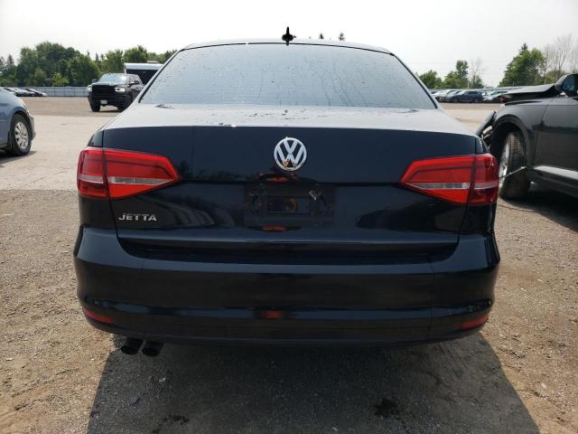 3VW2K7AJ1FM323270 - 2015 VOLKSWAGEN JETTA BASE أسود صورة 6
