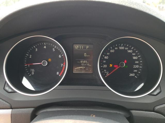 3VW2K7AJ1FM323270 - 2015 VOLKSWAGEN JETTA BASE أسود صورة 9