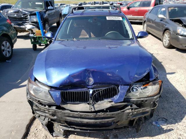 WBAVD53547A007825 - 2007 BMW 335 XI BLUE photo 5