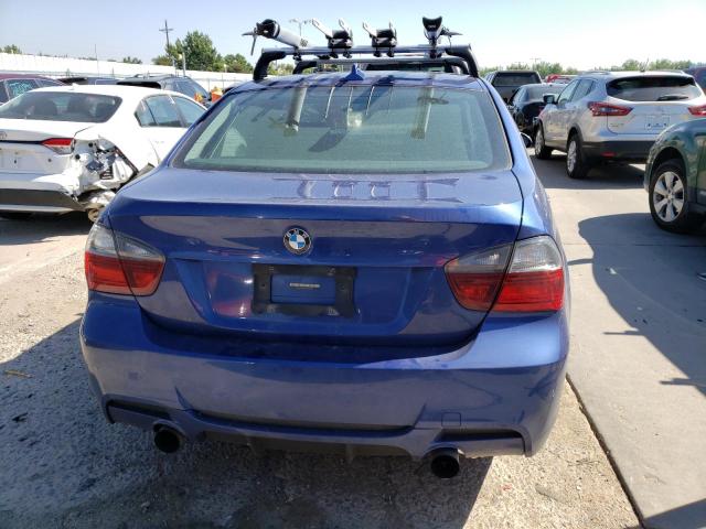 WBAVD53547A007825 - 2007 BMW 335 XI BLUE photo 6