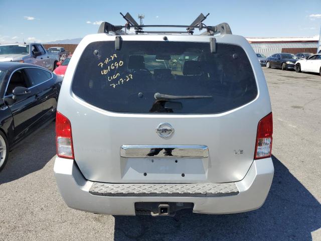 5N1AR18U57C635419 - 2007 NISSAN PATHFINDER LE SILVER photo 6