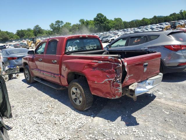 1D7HE48K86S679522 - 2006 DODGE DAKOTA QUAD SLT RED photo 2