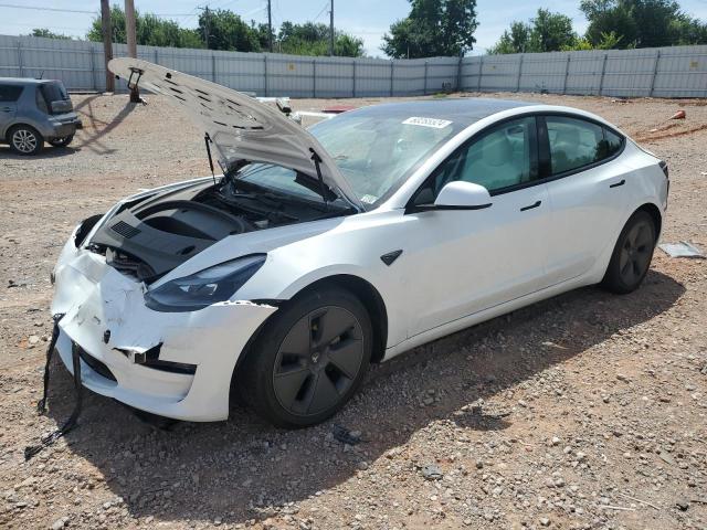 5YJ3E1EA4PF606483 - 2023 TESLA MODEL 3 WHITE photo 1