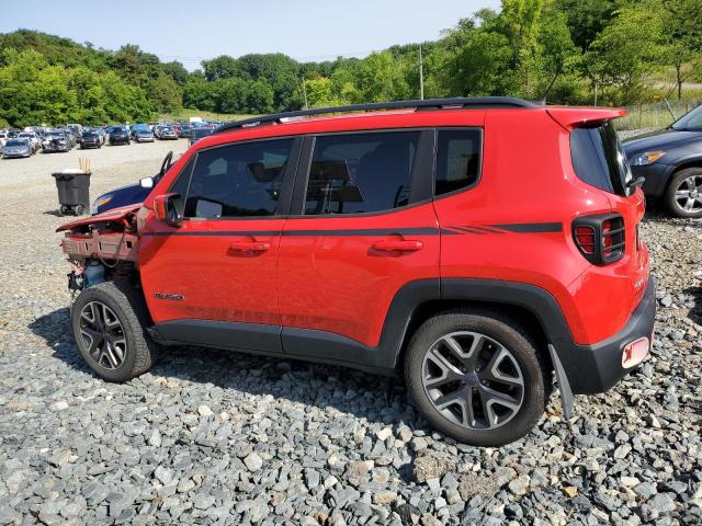 ZACCJBBB0HPE68143 - 2017 JEEP RENEGADE LATITUDE RED photo 2