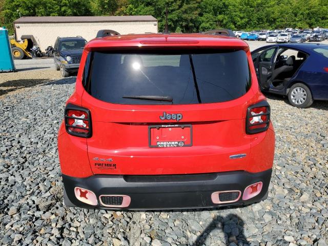 ZACCJBBB0HPE68143 - 2017 JEEP RENEGADE LATITUDE RED photo 6