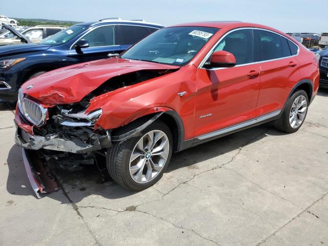 5UXXW3C50J0T80947 - 2018 BMW X4 XDRIVE28I RED photo 1