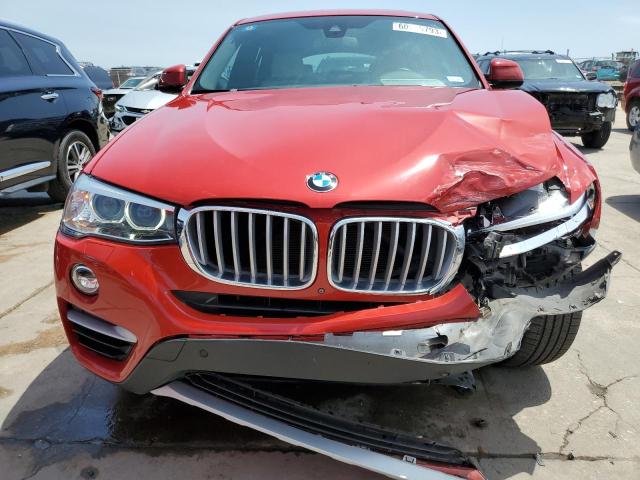 5UXXW3C50J0T80947 - 2018 BMW X4 XDRIVE28I RED photo 5