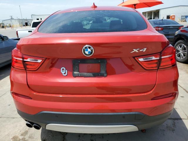 5UXXW3C50J0T80947 - 2018 BMW X4 XDRIVE28I RED photo 6