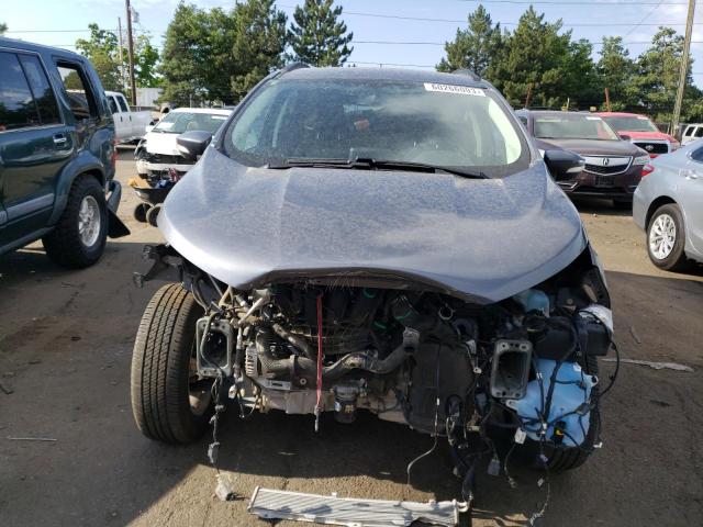 MAJ6S3GL7LC389878 - 2020 FORD ECOSPORT SE Մոխրագույն լուսանկար 5