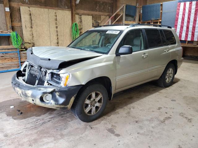 2002 TOYOTA HIGHLANDER LIMITED, 