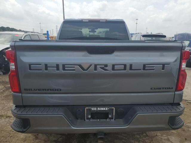 1GCRYBEK8MZ305897 - 2021 CHEVROLET SILVERADO K1500 CUSTOM GRAY photo 6