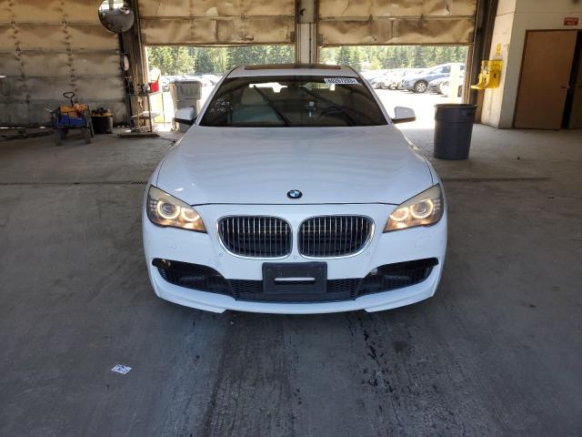 WBAKB8C50BCY64537 - 2011 BMW 750 LI WHITE photo 5