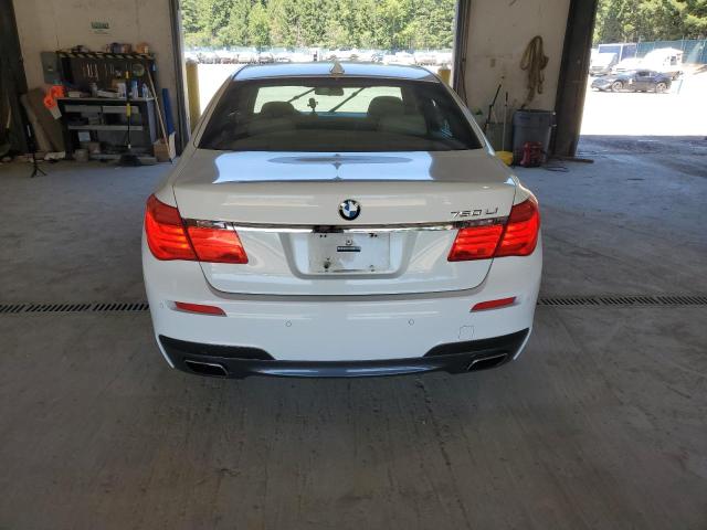 WBAKB8C50BCY64537 - 2011 BMW 750 LI WHITE photo 6